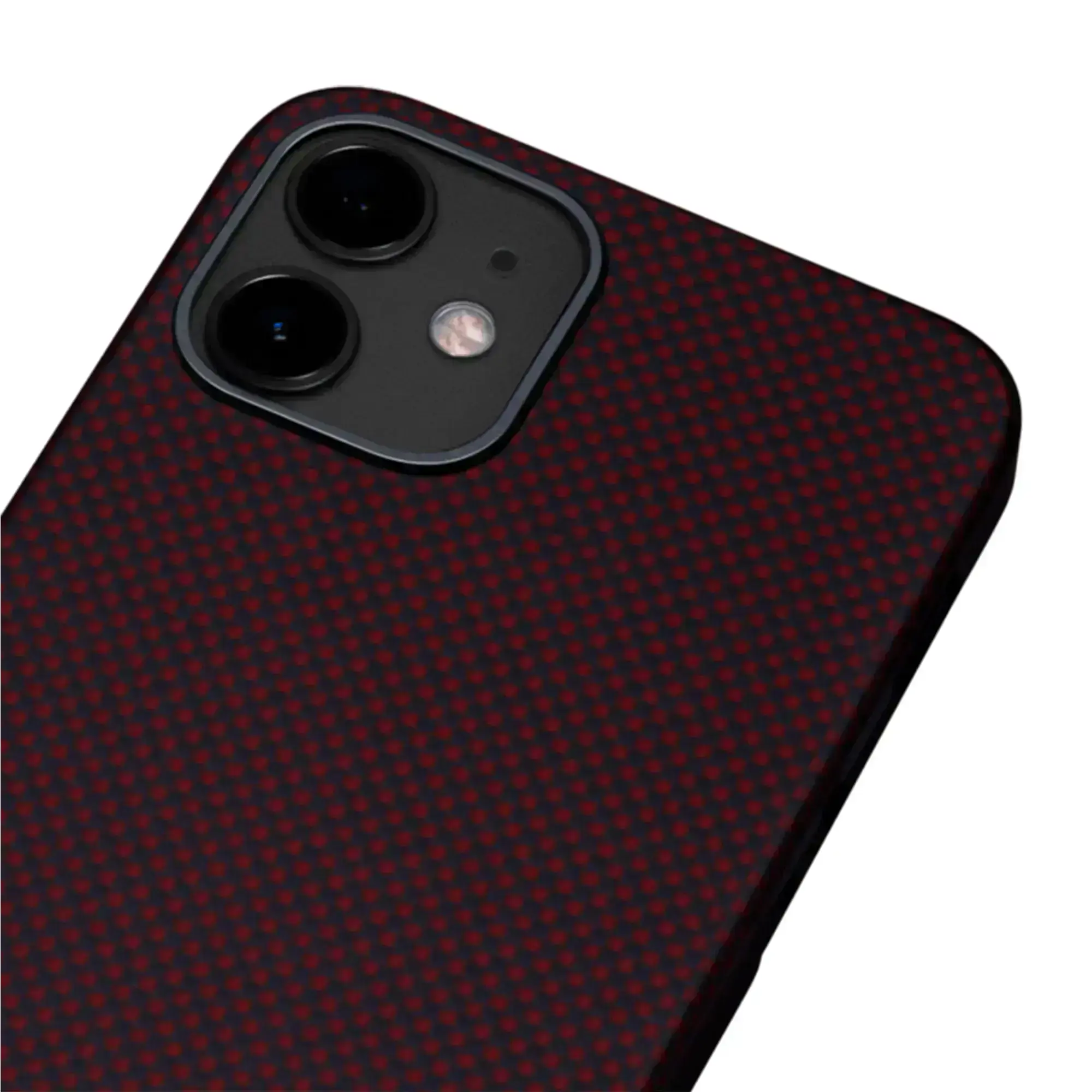 Чохол Pitaka MagEZ Case Plain Black/Red for iPhone 12 mini (KI1204)