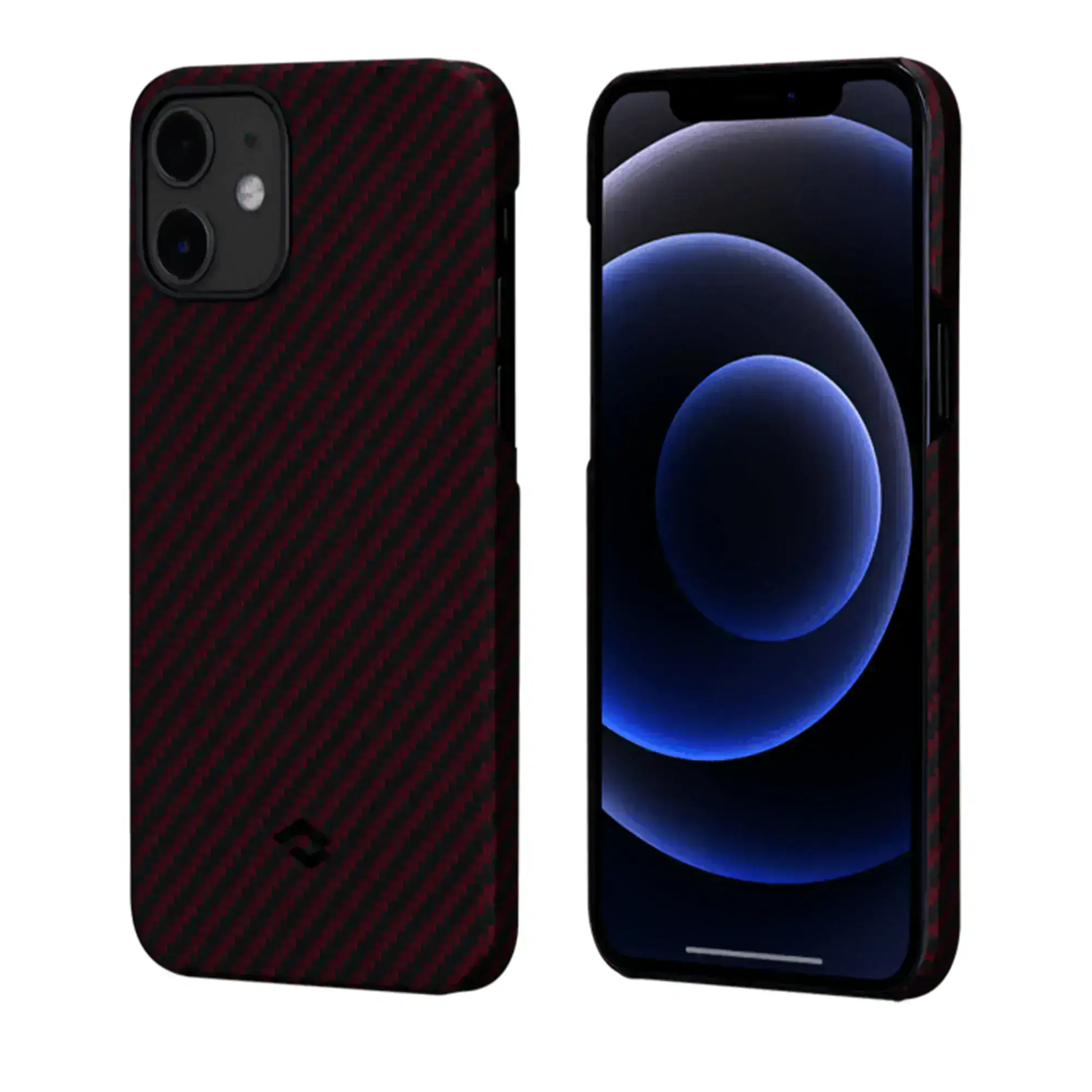 Чохол Pitaka MagEZ Case Twill Black/Red for iPhone 12 mini (KI1203)