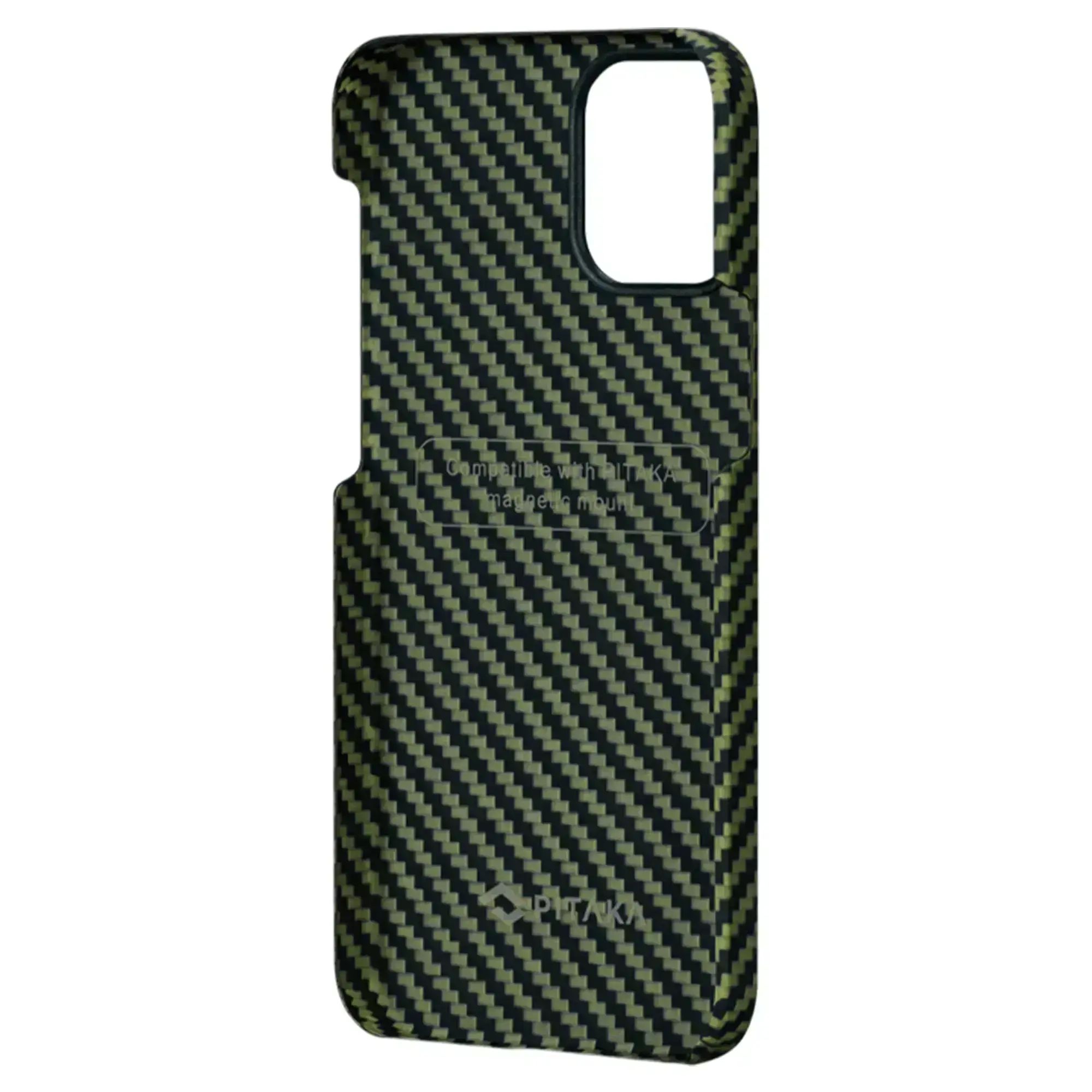 Чохол Pitaka MagEZ Case Twill Black/Yellow for iPhone 12 mini (KI1205)