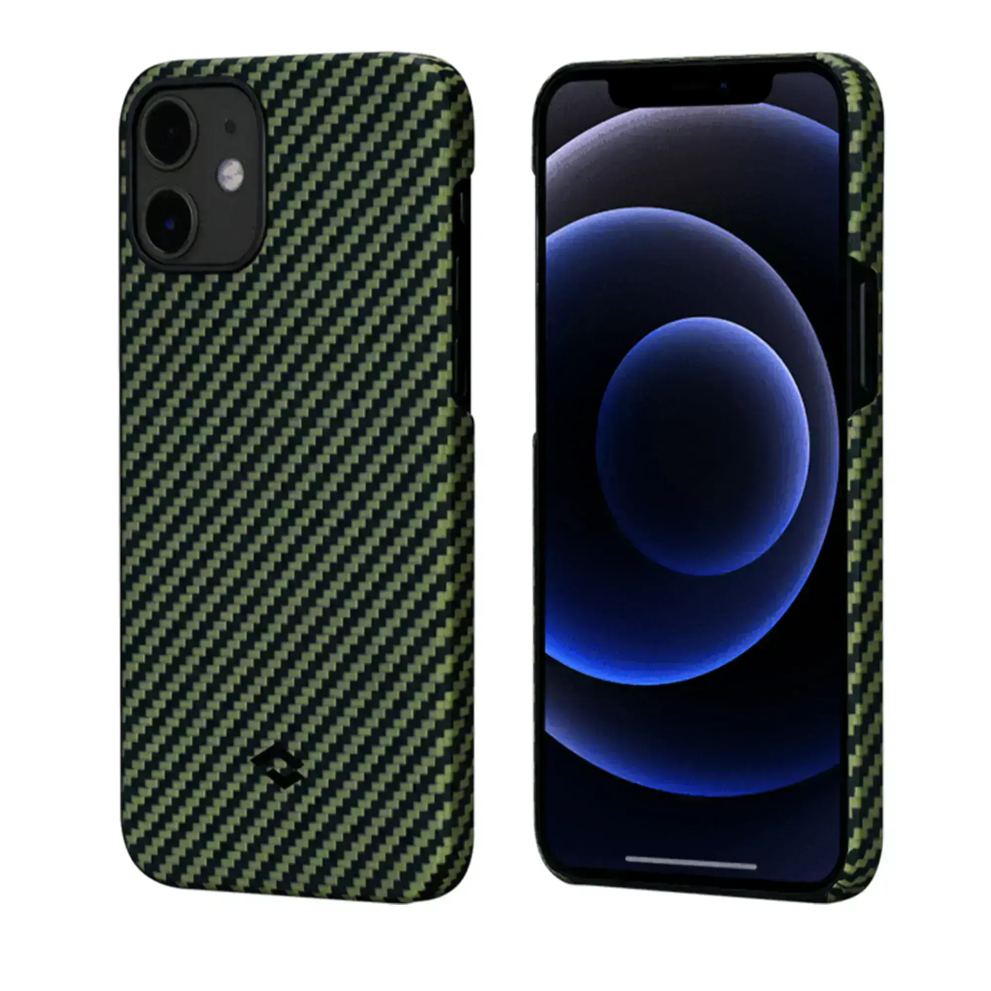 Чохол Pitaka MagEZ Case Twill Black/Yellow for iPhone 12 mini (KI1205)