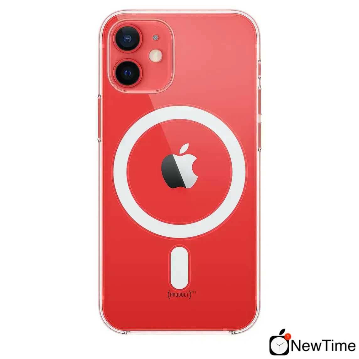 Чехол Apple iPhone 12 mini Case with MagSafe Lux Copy - Clear (MHLL3)