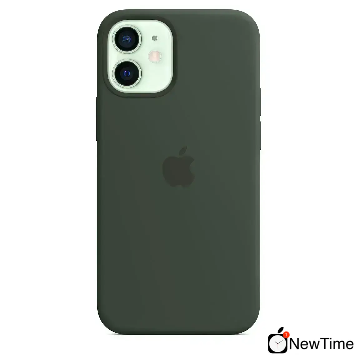 Чехол Apple iPhone 12 mini Silicone Case with MagSafe - Cyprus Green (MHKR3)