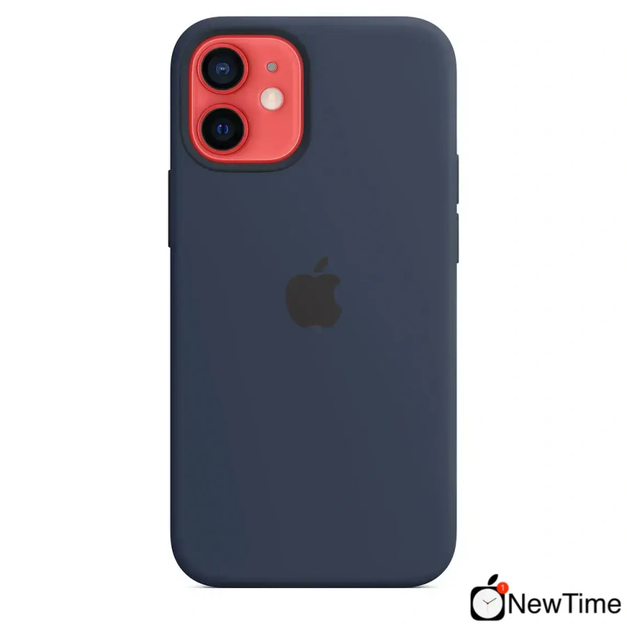 Чехол Apple iPhone 12 mini Silicone Case with MagSafe Lux Copy - Deep Navy (MHKU3)