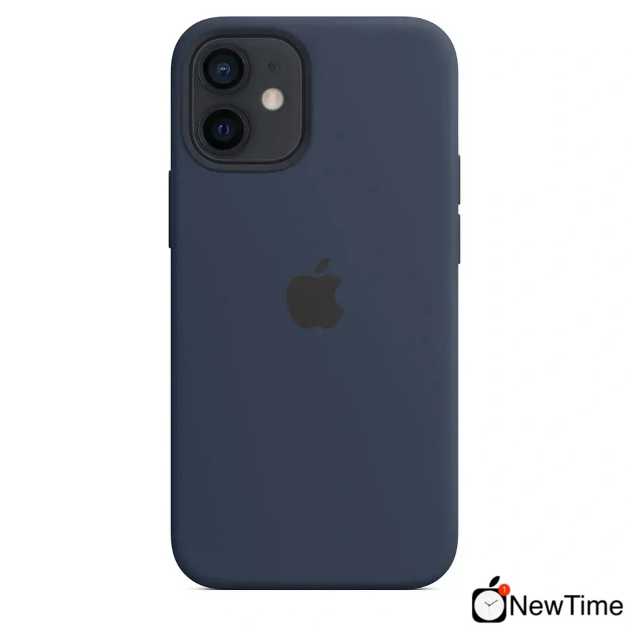 Чехол Apple iPhone 12 mini Silicone Case with MagSafe Lux Copy - Deep Navy (MHKU3)