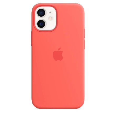 Чохол Apple iPhone 12 mini Silicone Case with MagSafe - Pink Citrus (MHKP3)