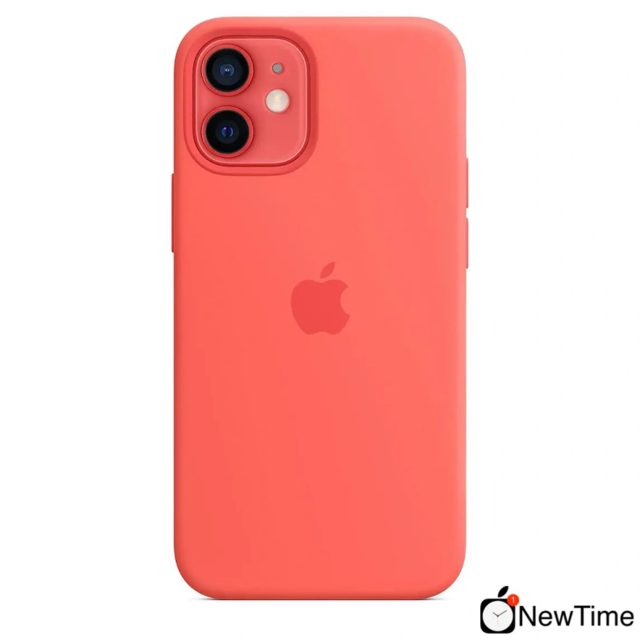 Чохол Apple iPhone 12 mini Silicone Case with MagSafe Lux Copy - Pink Citrus (MHKP3)