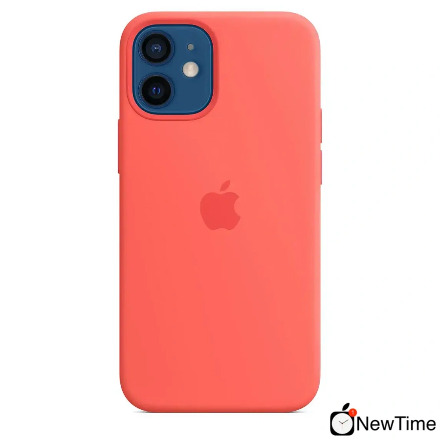 Чехол Apple iPhone 12 mini Silicone Case with MagSafe - Pink Citrus (MHKP3)