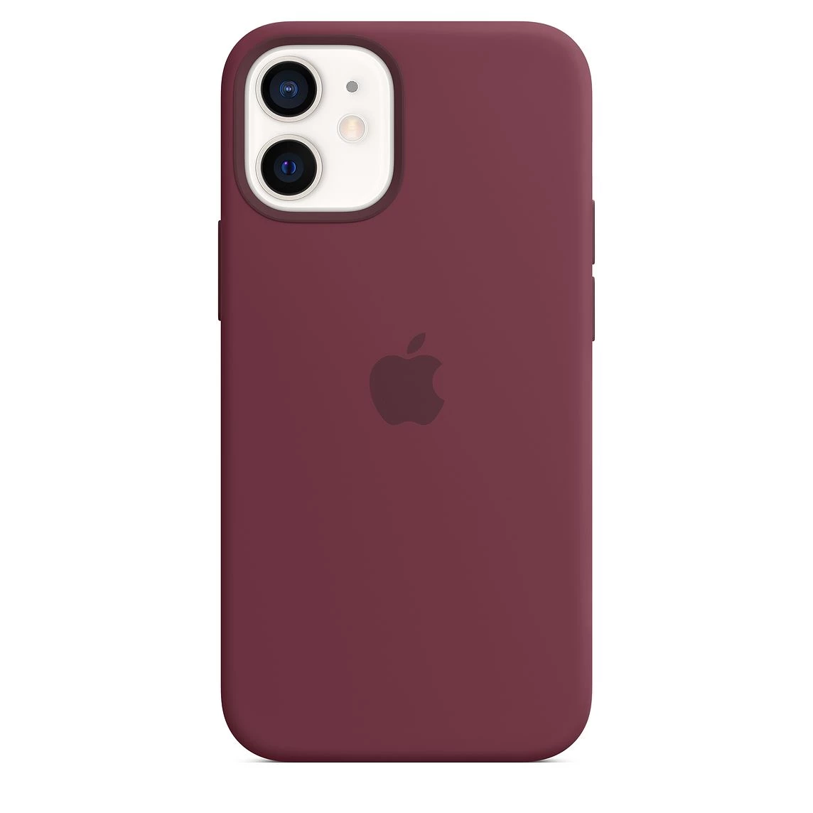 Apple iPhone 12 mini Silicone Case with MagSafe - Plum (MHKQ3)