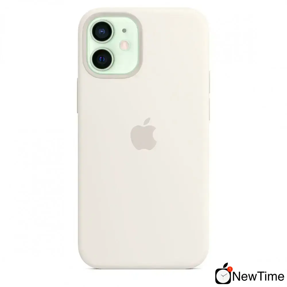 Чехол Apple iPhone 12 mini Silicone Case with MagSafe Lux Copy - White (MHKV3)