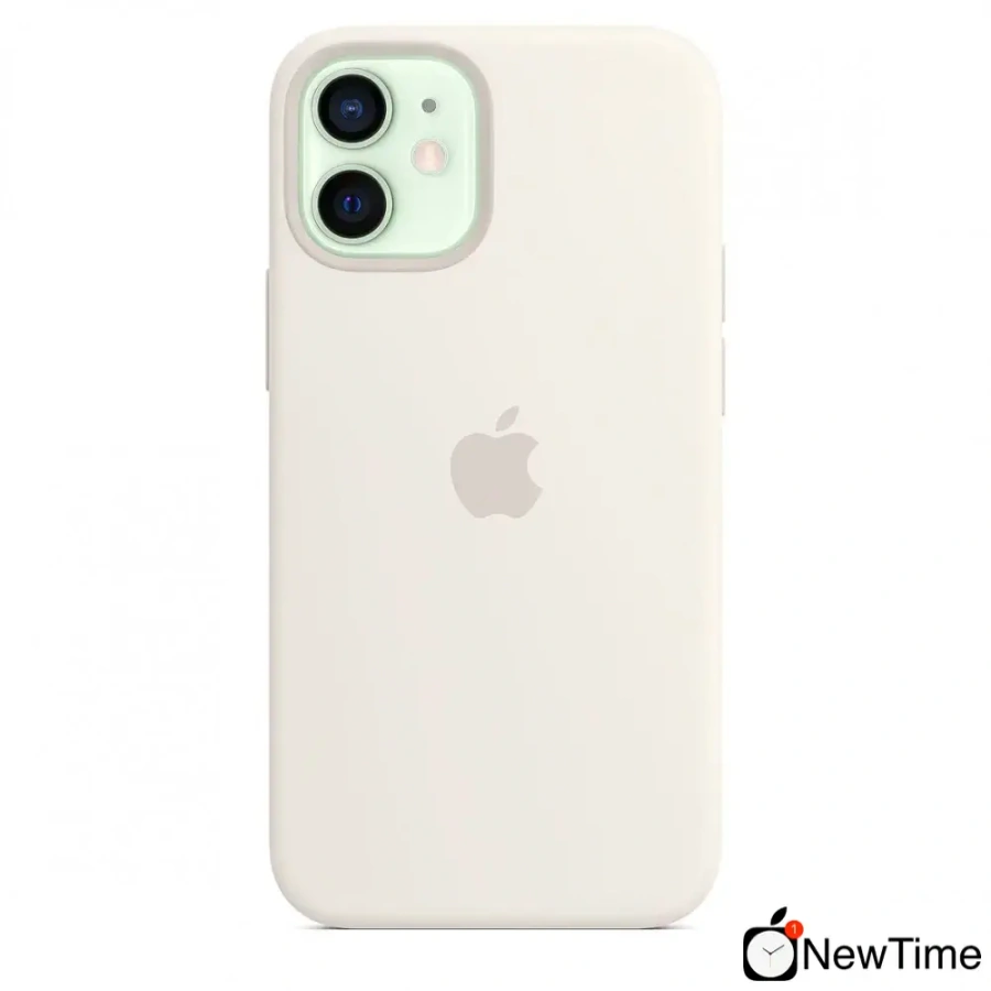 Чехол Apple iPhone 12 mini Silicone Case with MagSafe Lux Copy - White (MHKV3)