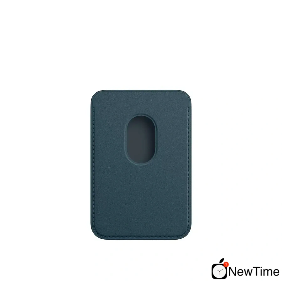 Apple iPhone Leather Wallet with MagSafe - Baltic Blue (MHLQ3)