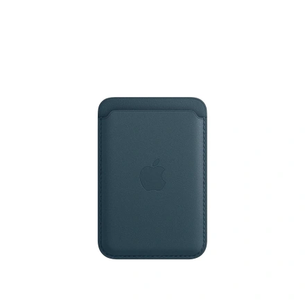 Apple iPhone Leather Wallet with MagSafe - Baltic Blue (MHLQ3)