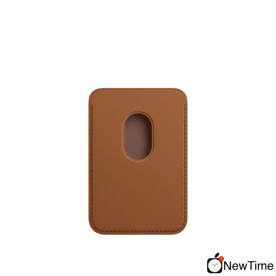 Apple iPhone Leather Wallet with MagSafe - Saddle Brown (MHLT3)