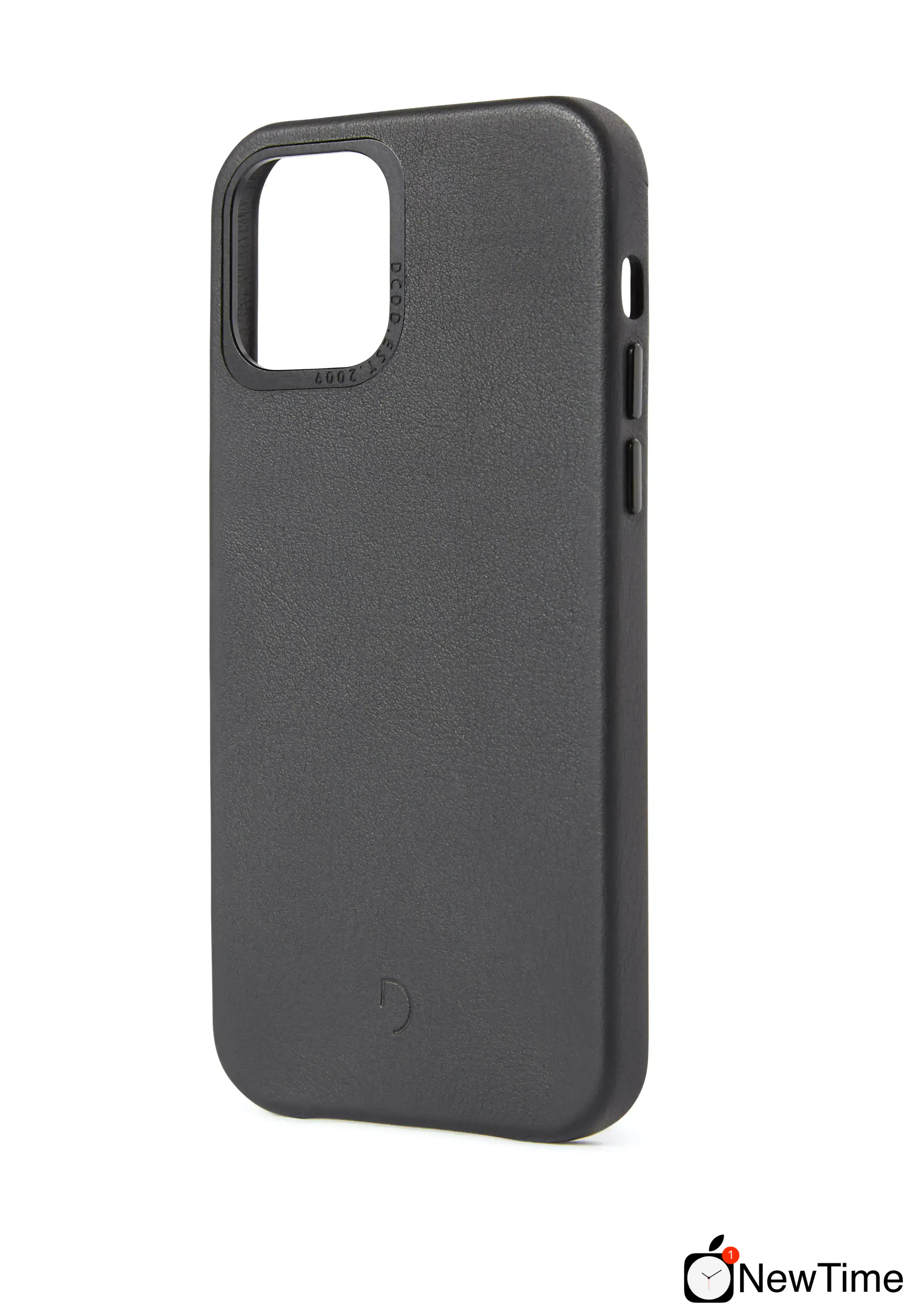 Чохол DECODED Leather Back Cover for iPhone 12 Pro - Black (D20IPO61BC2BK)