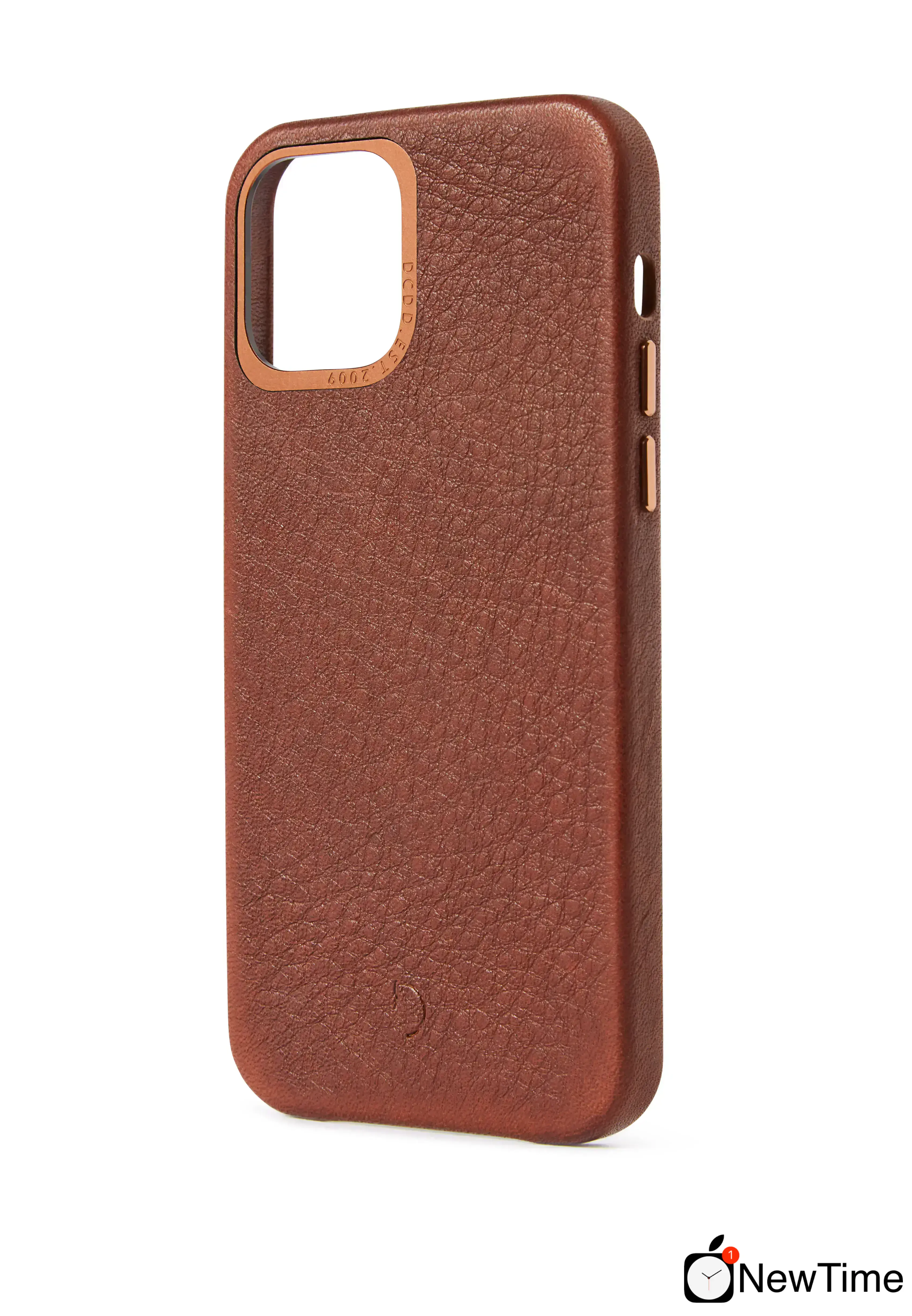 Чохол DECODED Leather Back Cover for iPhone 12 mini - Brown (D20IPO54BC2CBN)