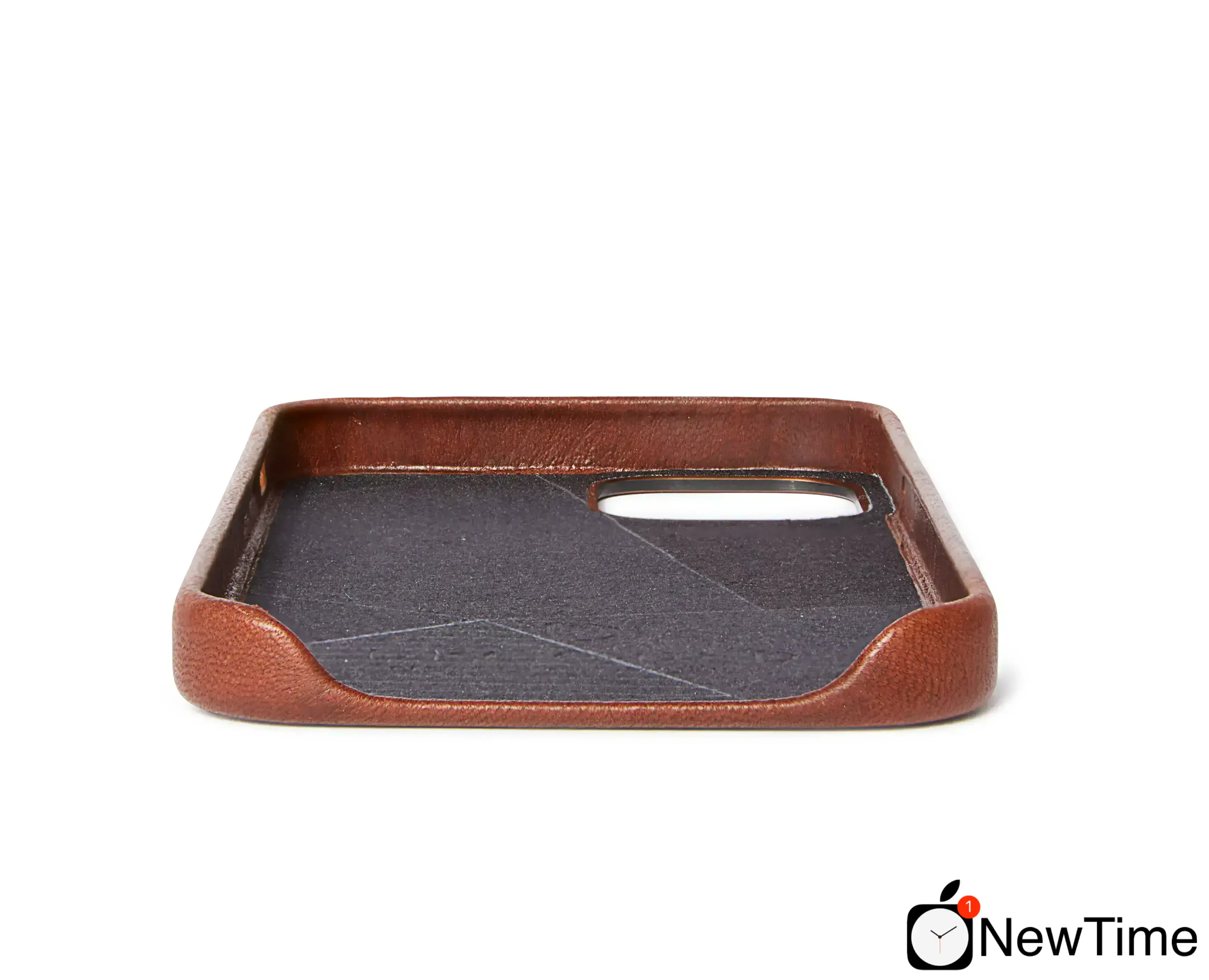 Чохол DECODED Leather Back Cover for iPhone 12 mini - Brown (D20IPO54BC2CBN)