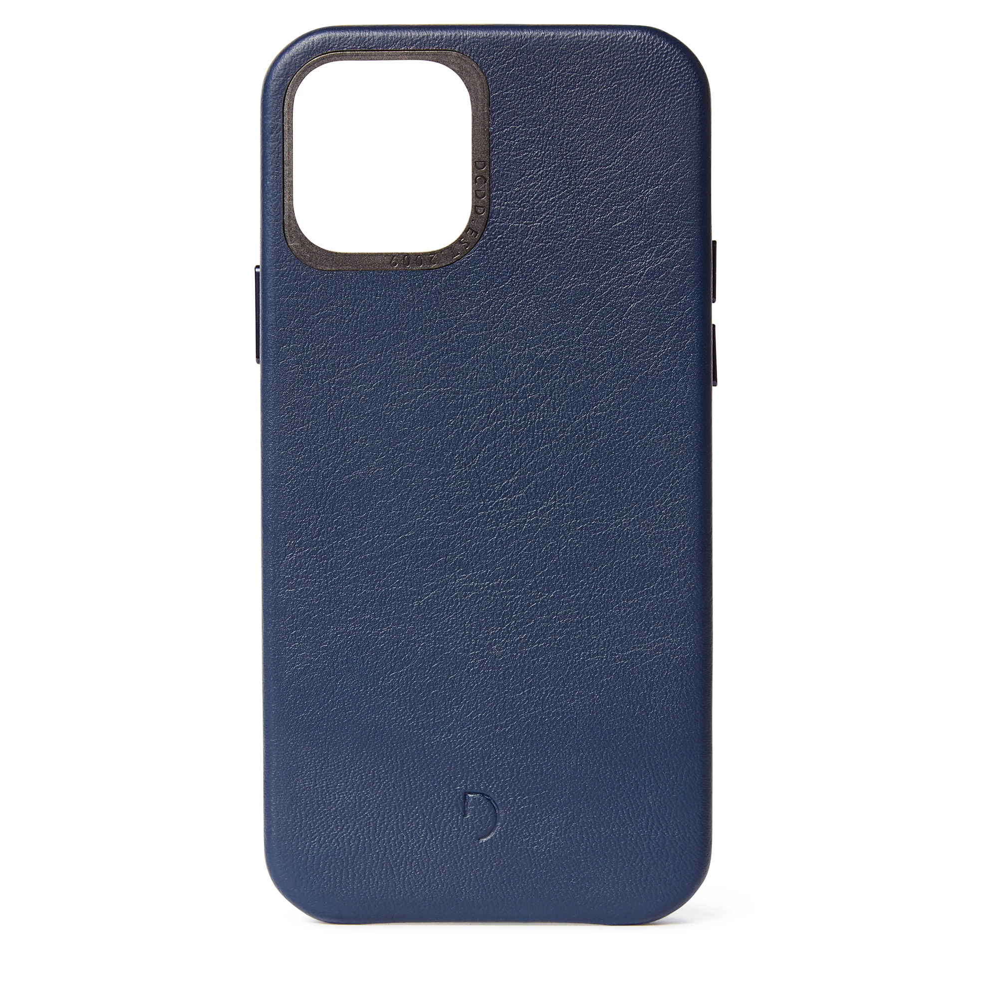 Чехол DECODED Leather Back Cover for iPhone 12 mini - Navy (D20IPO54BC2NY)