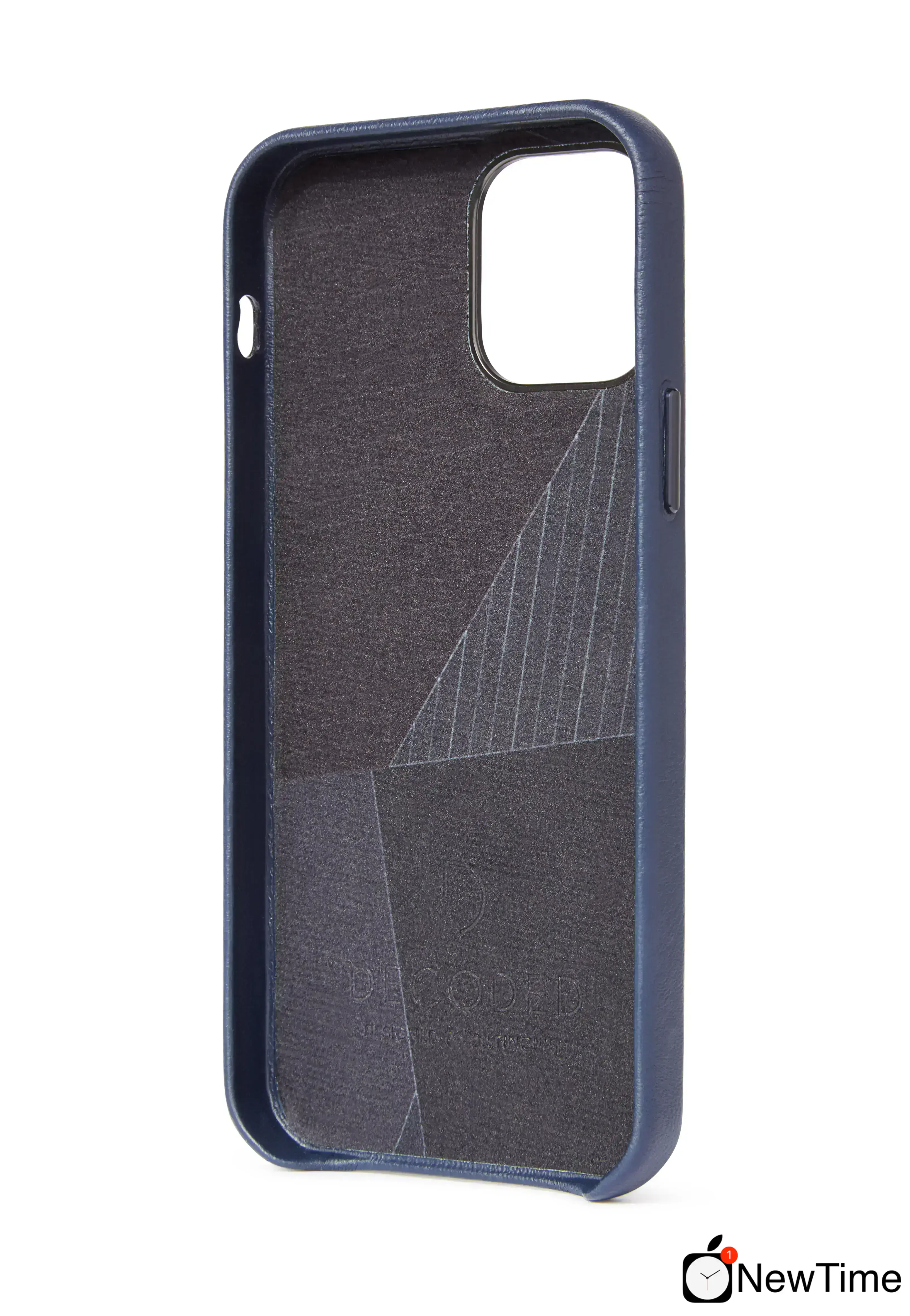 Чохол DECODED Leather Back Cover for iPhone 12 mini - Navy (D20IPO54BC2NY)