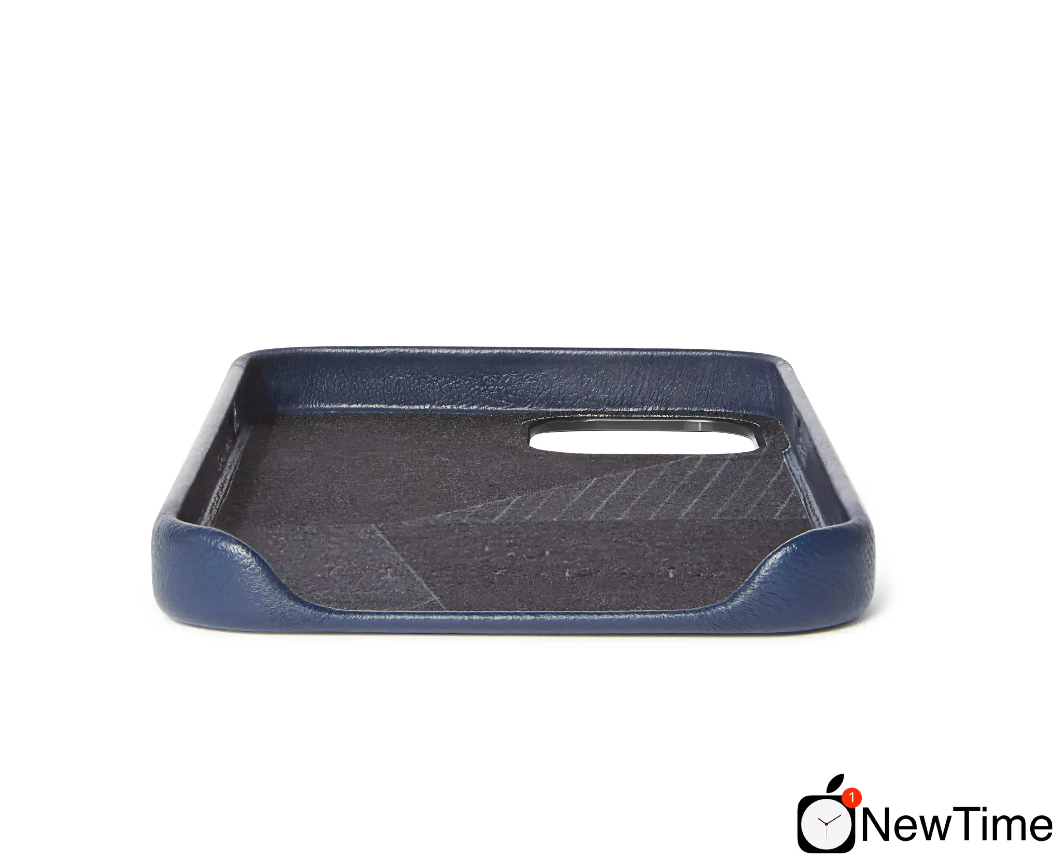 Чохол DECODED Leather Back Cover for iPhone 12 mini - Navy (D20IPO54BC2NY)