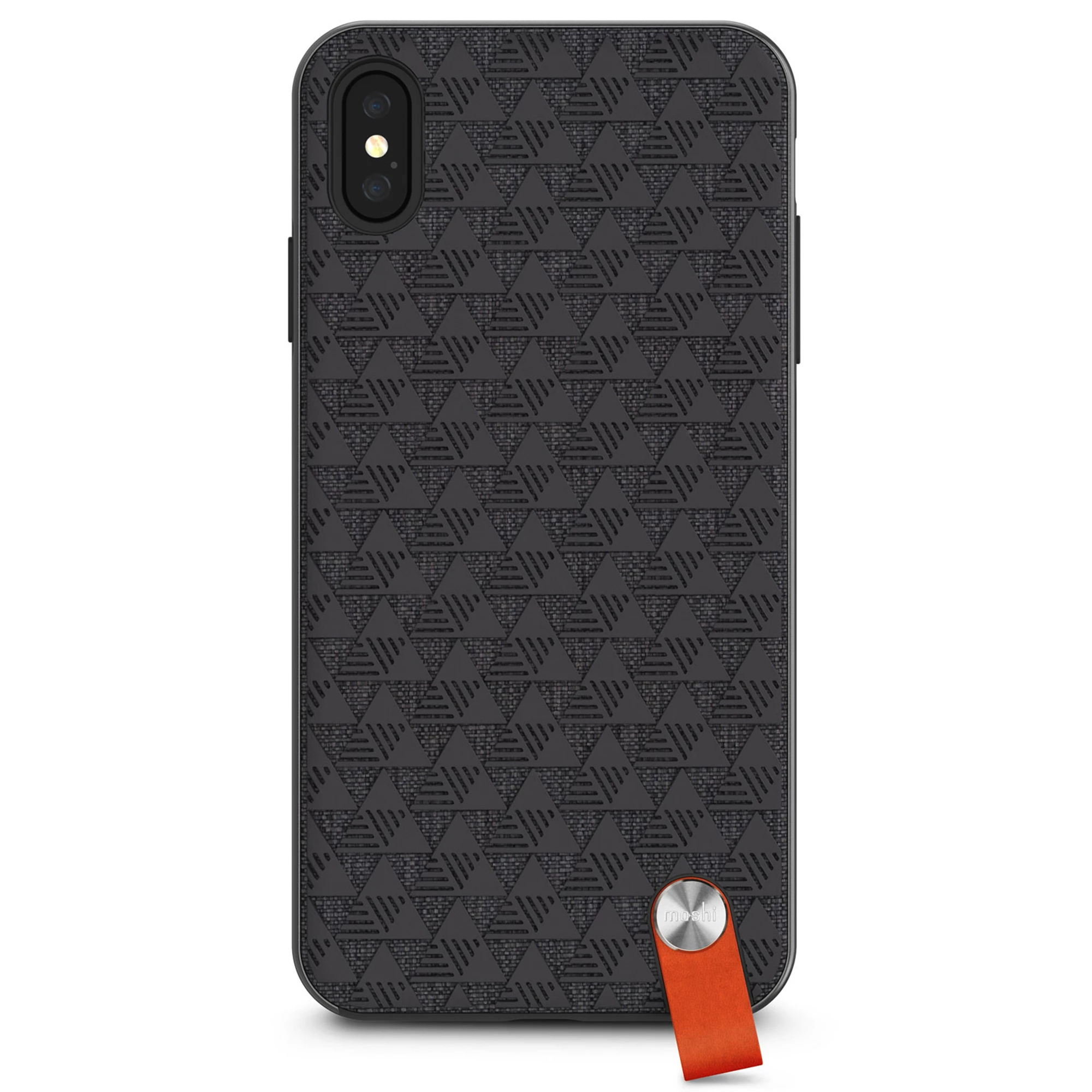 Moshi Altra Slim Hardshell Case With Strap Shadow Black for iPhone XS Max (99MO117002)