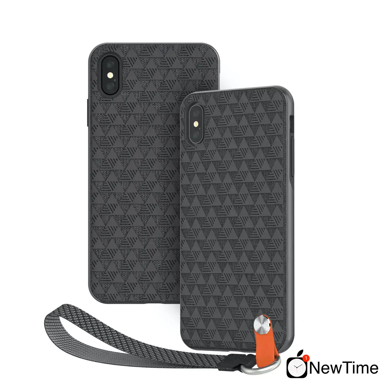 Чохол Moshi Altra Slim Hardshell Case With Strap Shadow Black for iPhone XS Max (99MO117002)