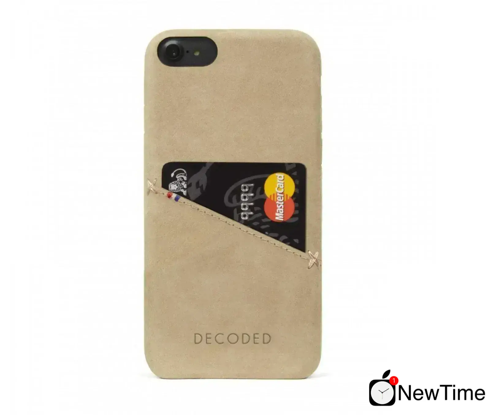 Чехол DECODED Leather Back Cover Card Case Sahara for iPhone SE 2020 / iPhone 8/7/6s/6 (D6IPO7BC3SA)