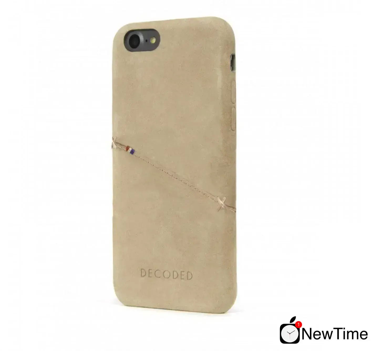 Чехол DECODED Leather Back Cover Card Case Sahara for iPhone SE 2020 / iPhone 8/7/6s/6 (D6IPO7BC3SA)