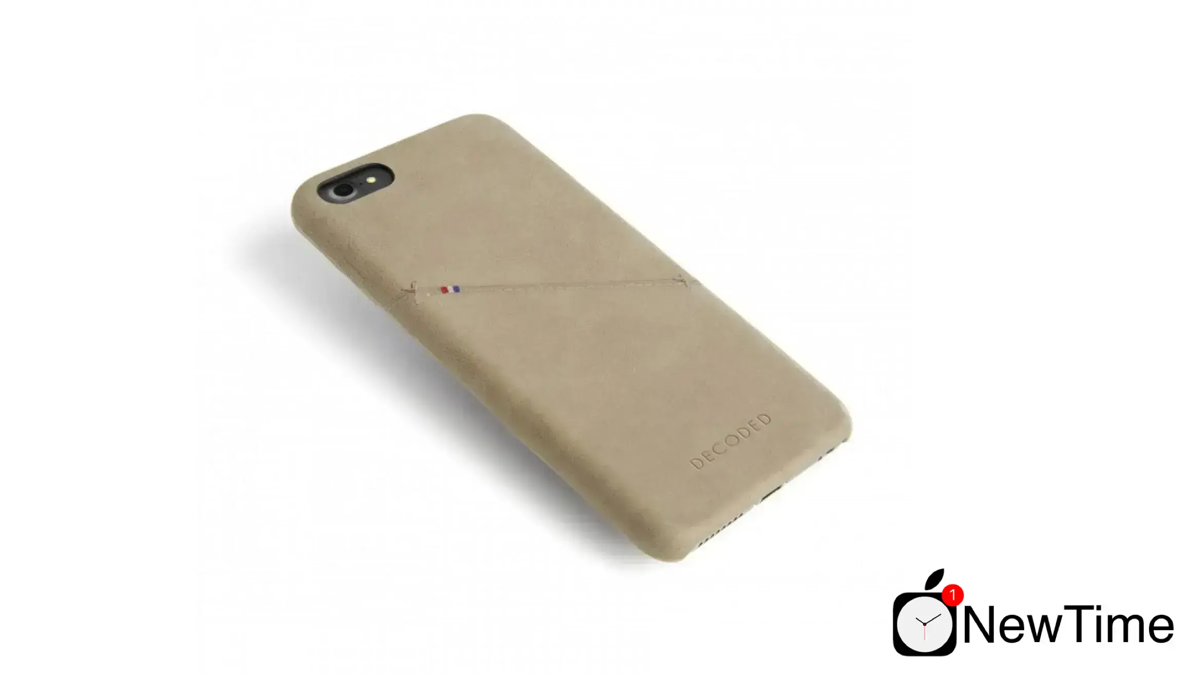 Чехол DECODED Leather Back Cover Card Case Sahara for iPhone SE 2020 / iPhone 8/7/6s/6 (D6IPO7BC3SA)