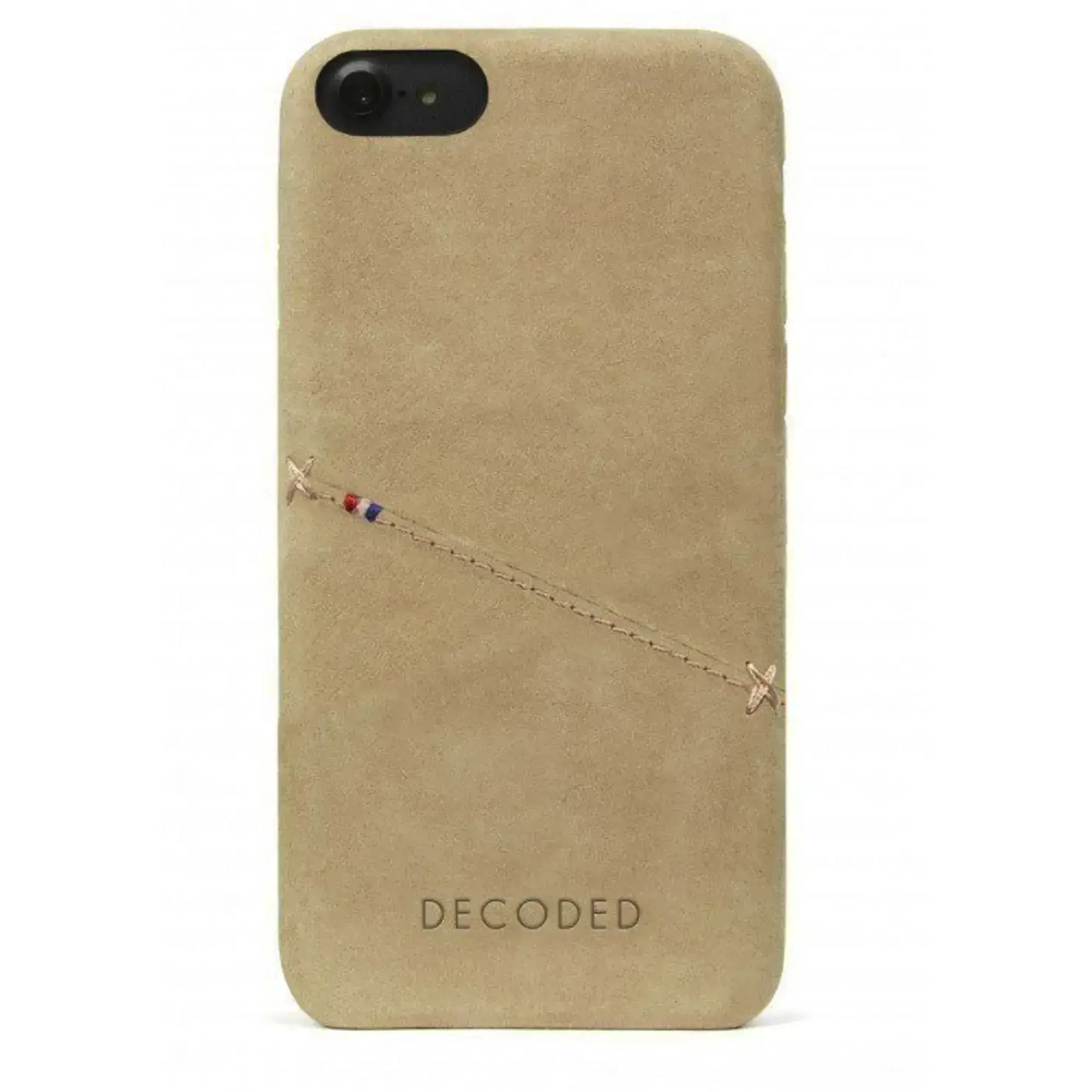 Чохол DECODED Leather Back Cover Card Case Sahara for iPhone SE 2020 / iPhone 8/7/6s/6 (D6IPO7BC3SA)