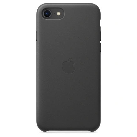 Чехол Apple iPhone SE Leather Case - Black (MXYM2)
