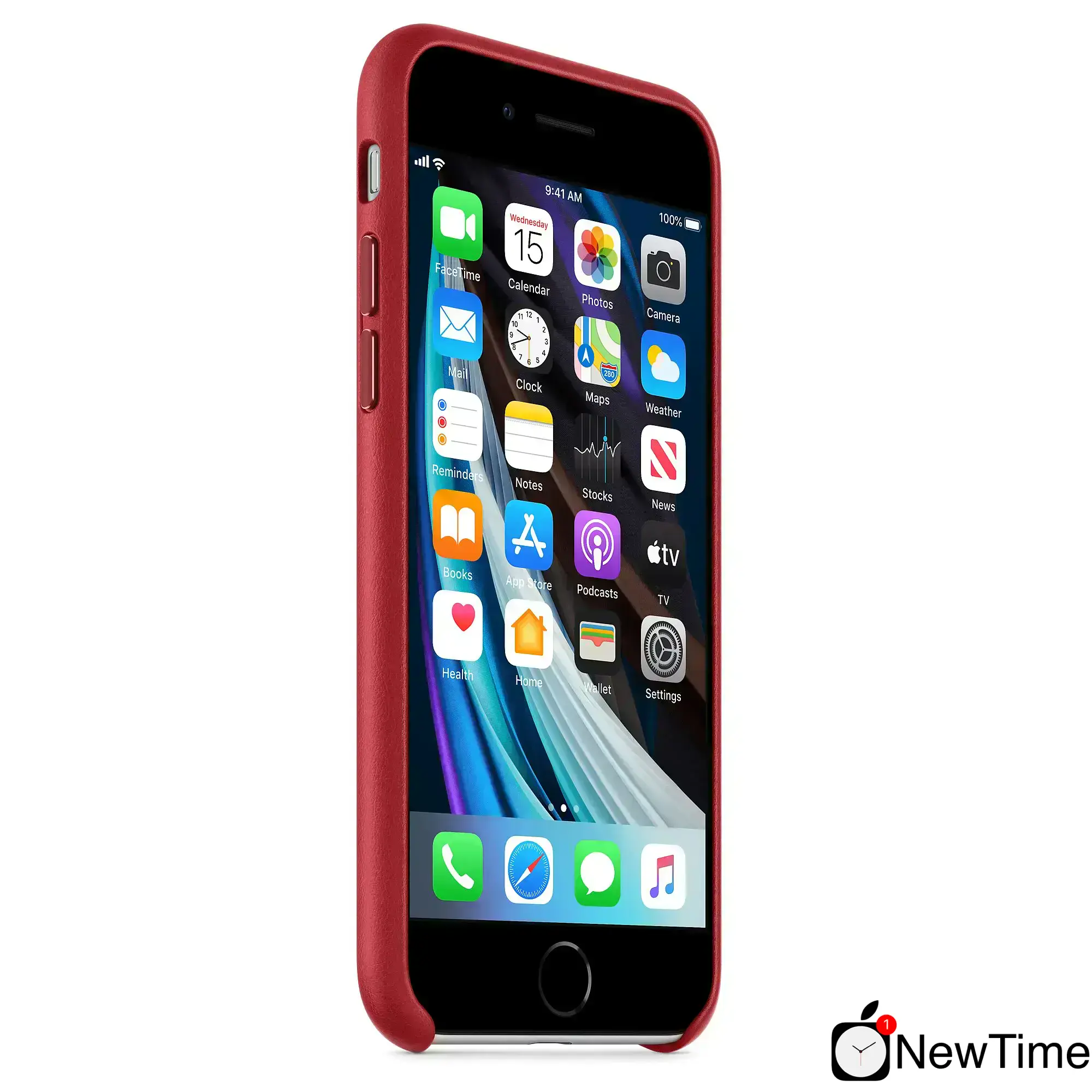 Чохол Apple iPhone SE Leather Case - (PRODUCT)RED (MXYL2)