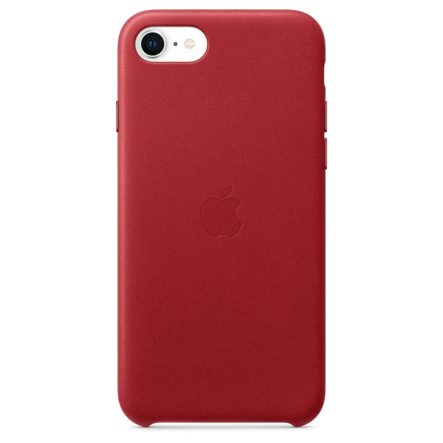 Чехол Apple iPhone SE Leather Case - (PRODUCT)RED (MXYL2)