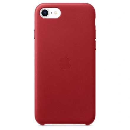 Чехол Apple iPhone SE Leather Case - (PRODUCT)RED (MXYL2)