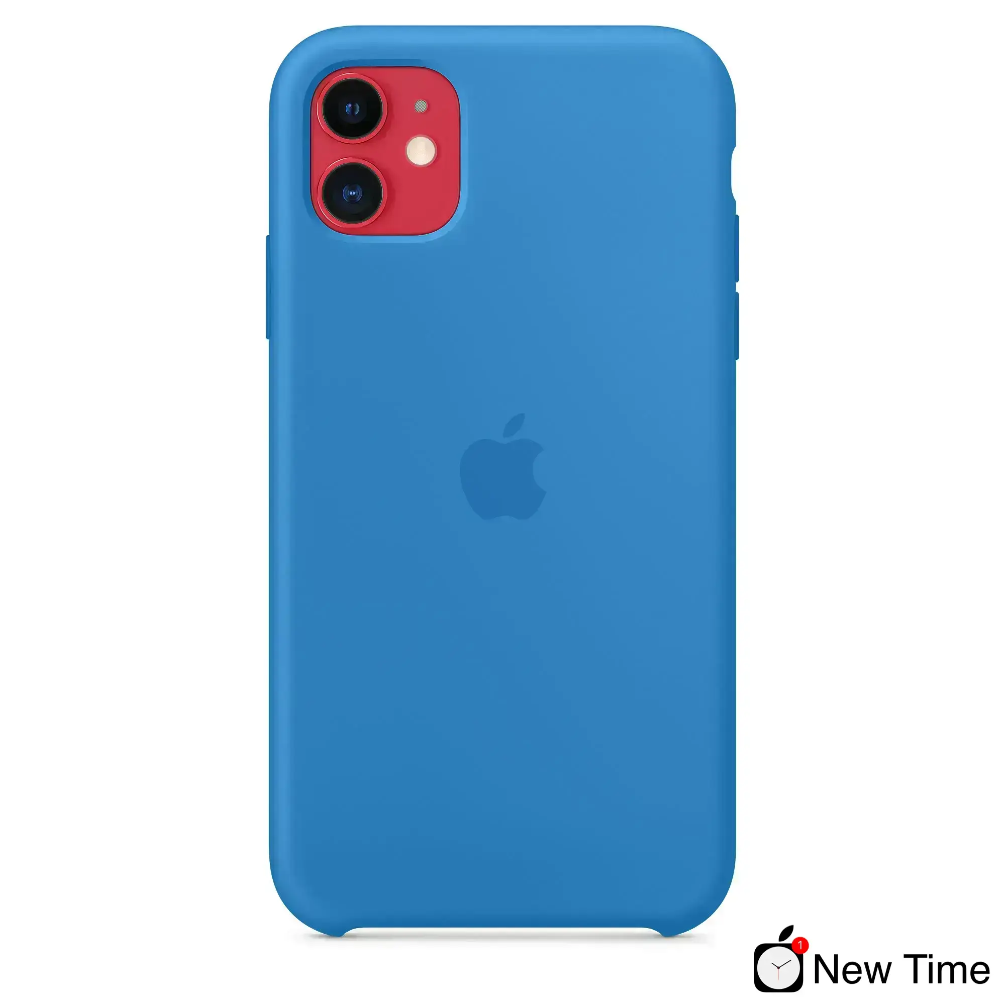 Чехол Apple iPhone 11 Silicone Case - Surf Blue (MXYY2)