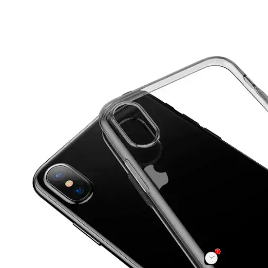 Затемненный чехол для iPhone X Clear Case Transparent