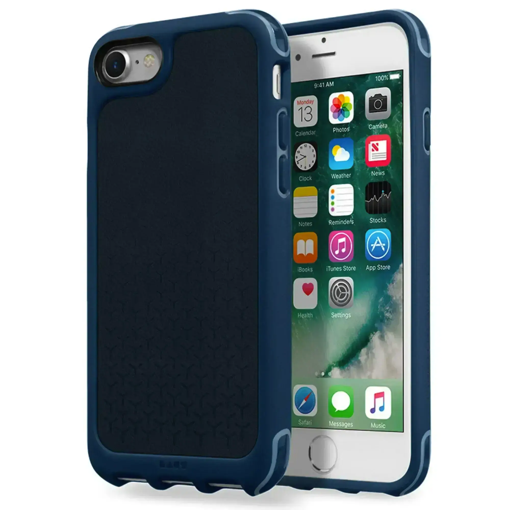 Чохол LAUT R1 [IMPKT] Leather Indigo for iPhone SE 2020 / iPhone 8/7 (LAUT_IP7_R1_IN)