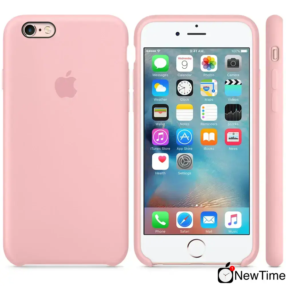 Чохол Apple iPhone 6/6S Plus Silicone Case - Pink (MGXW2, MLCY2)