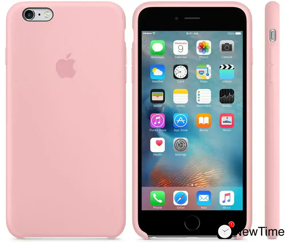 Чохол Apple iPhone 6/6S Plus Silicone Case - Pink (MGXW2, MLCY2)
