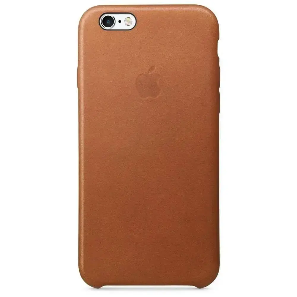 Чохол Apple iPhone 6/6s Leather Case - Saddle Brown (MKXT2)