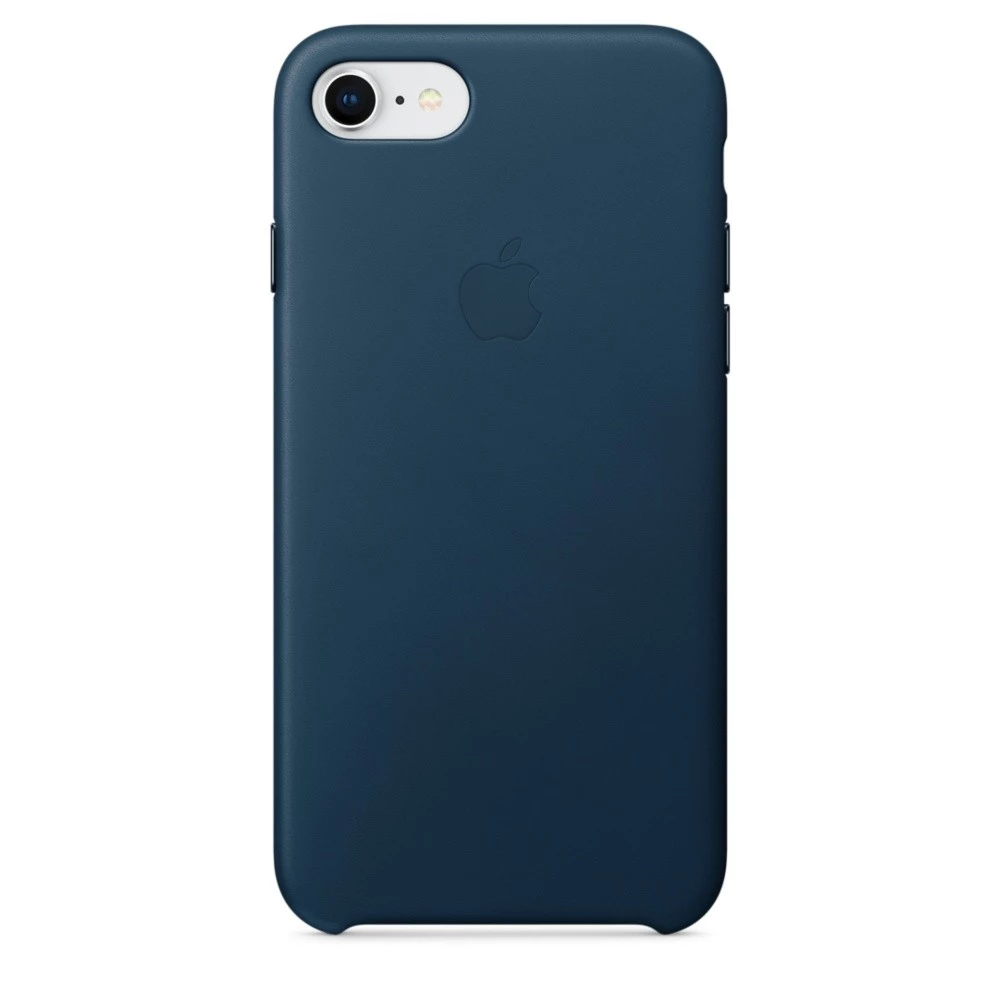 Apple iPhone 7/8/SE-2 Leather Case - Cosmos Blue (MQHF2)