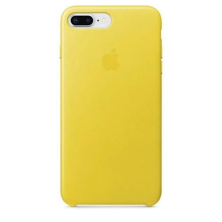 Чехол Apple iPhone 7/8 Plus Leather Case Spring Yellow (MRGC2)