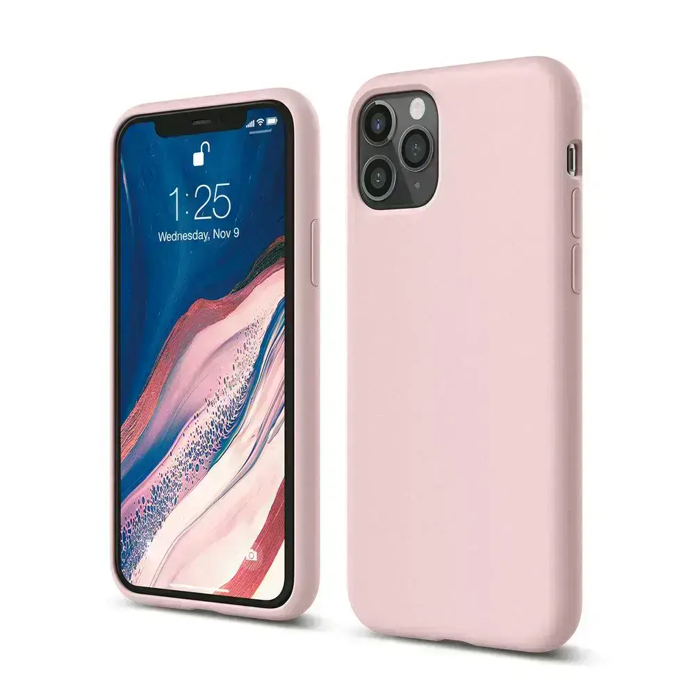 Чохол iPhone 11 Pro Silicone Case Full Cover - Pink Sand