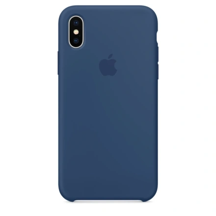 Чохол Apple iPhone X Silicone Case - Blue Cobalt (MQT42)