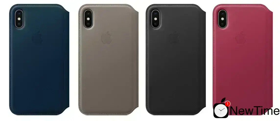 Чехол Apple iPhone XS Leather Folio - Forest Green (MRWY2)