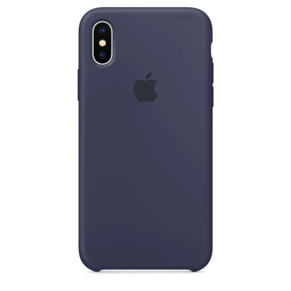 Apple iPhone X / XS Silicone Case LUX COPY - Midnight Blue (MRW92)