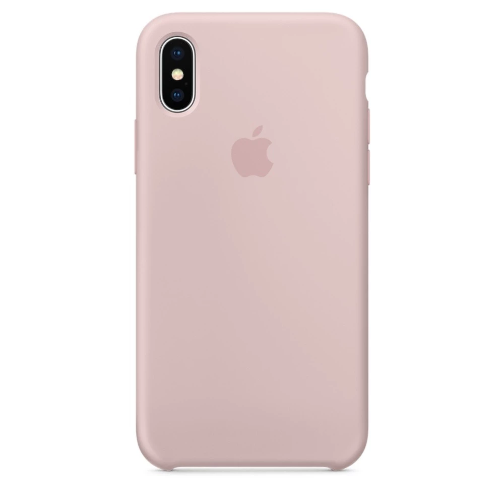 Чехол Apple iPhone XS Silicone Case - Pink Sand (MTF82)
