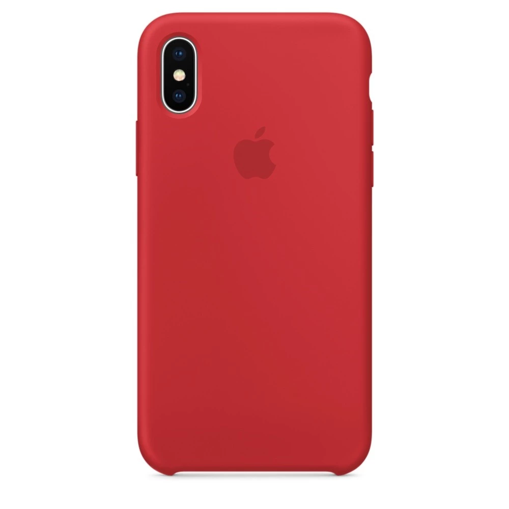 Чохол Apple iPhone X / XS Silicone Case LUX COPY - PRODUCT RED (MRWC2)