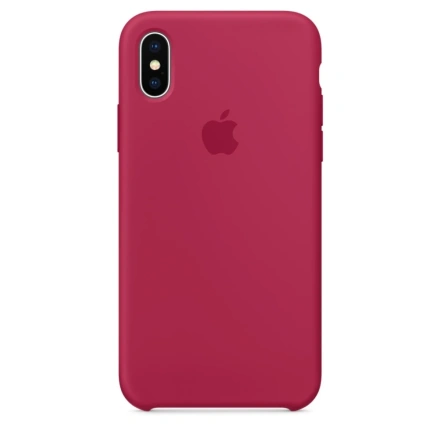 Чохол Apple iPhone X Silicone Case - Rose Red (MQT82)