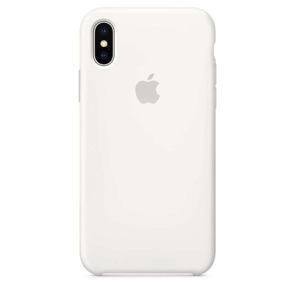 Apple iPhone X / XS Silicone Case LUX COPY - White (MRW82)