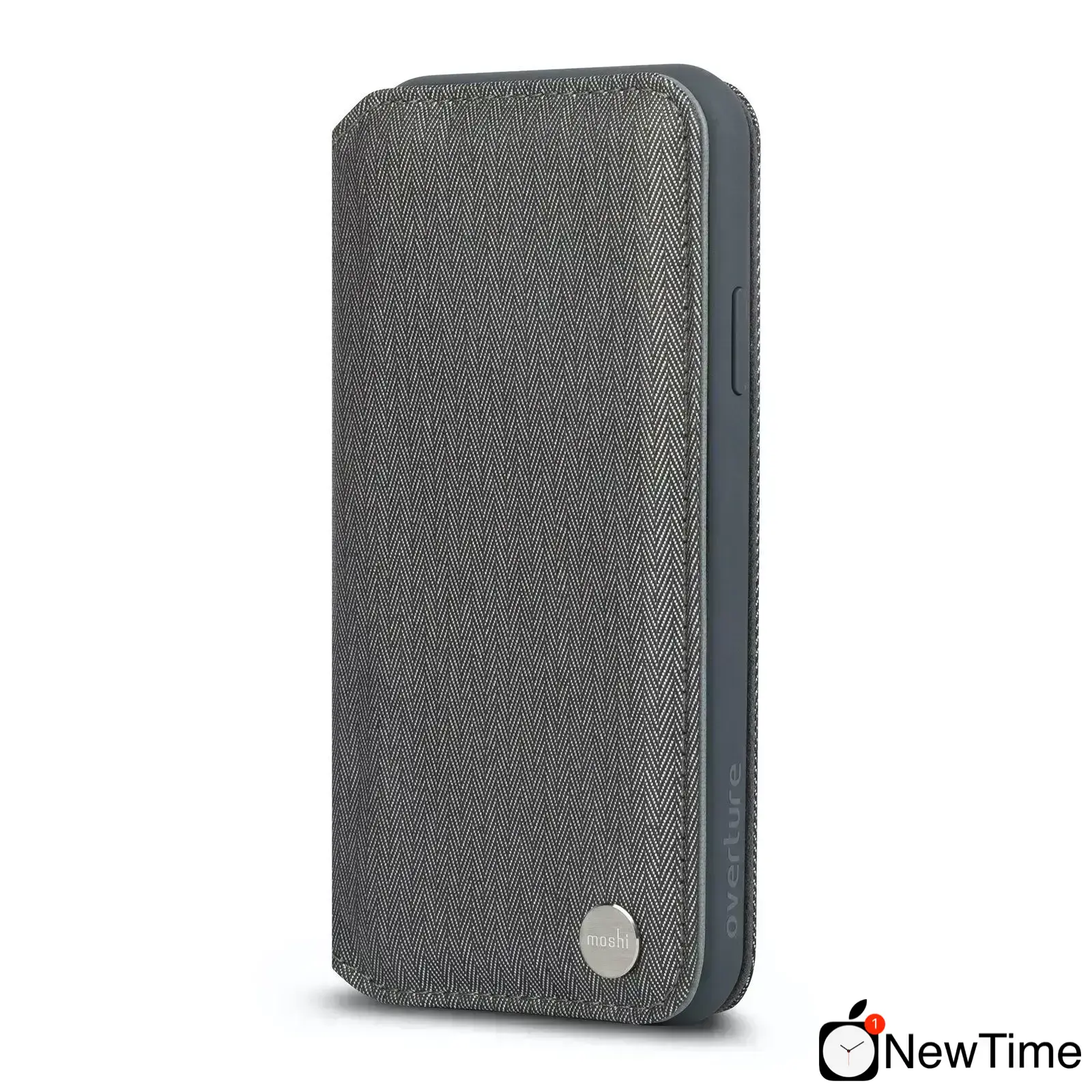 Чехол Moshi Overture Premium Wallet Case Herringbone Gray for iPhone XR (99MO091051)